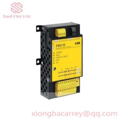 ABB FSO-12 Safety Functions Module, Essential for Industrial Automation