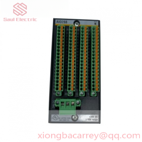 Bachmann AIO288/1 Analog I/O Module, Extended Product Type: PLC, 200 characters