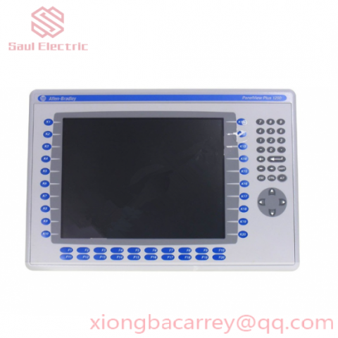 Allen-Bradley 2711P-B12C4D9 PanelView Plus 6 Terminal, 12.1 Inch, Color Display, Touchscreen Interface, Ethernet & RS-232 Connectivity, 512 MB Flash Memory, 256 MB RAM, Windows CE 6.0, AC Power