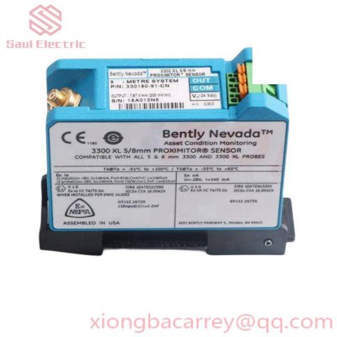 Bently 330780-91-05 High Precision Industrial Vibration Monitoring Sensor