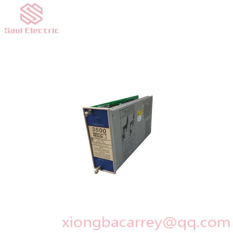 Bently 3500/15E Industrial Monitoring Module, High Precision Vibration Analysis