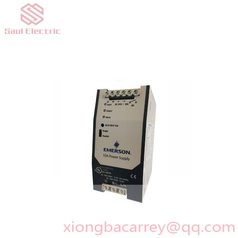 EMERSON HD11010-2 Rectifier Module for Industrial Control Systems