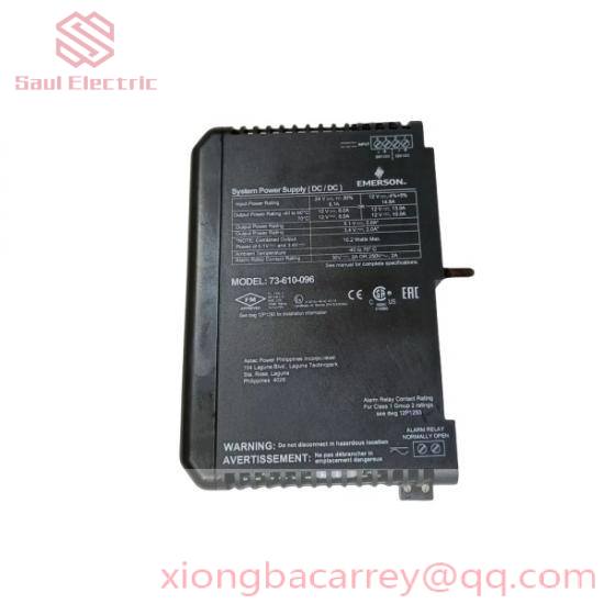 EMERSON 1000554 Module Card