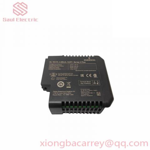 Emerson ST-3234 RSTi Analog Input Module 4 Channels, 4~20mA, 14-bit