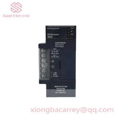 GE IC694PWR330 Power Supply Module, High Capacity Industrial Component