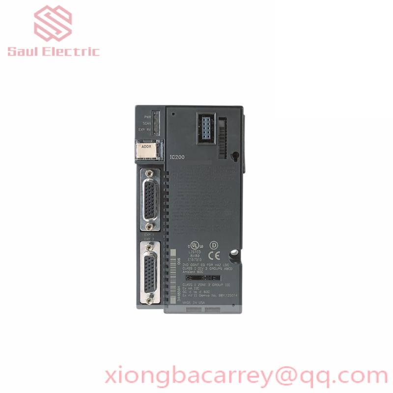 Emerson IC200PNS001 Industrial Control Module