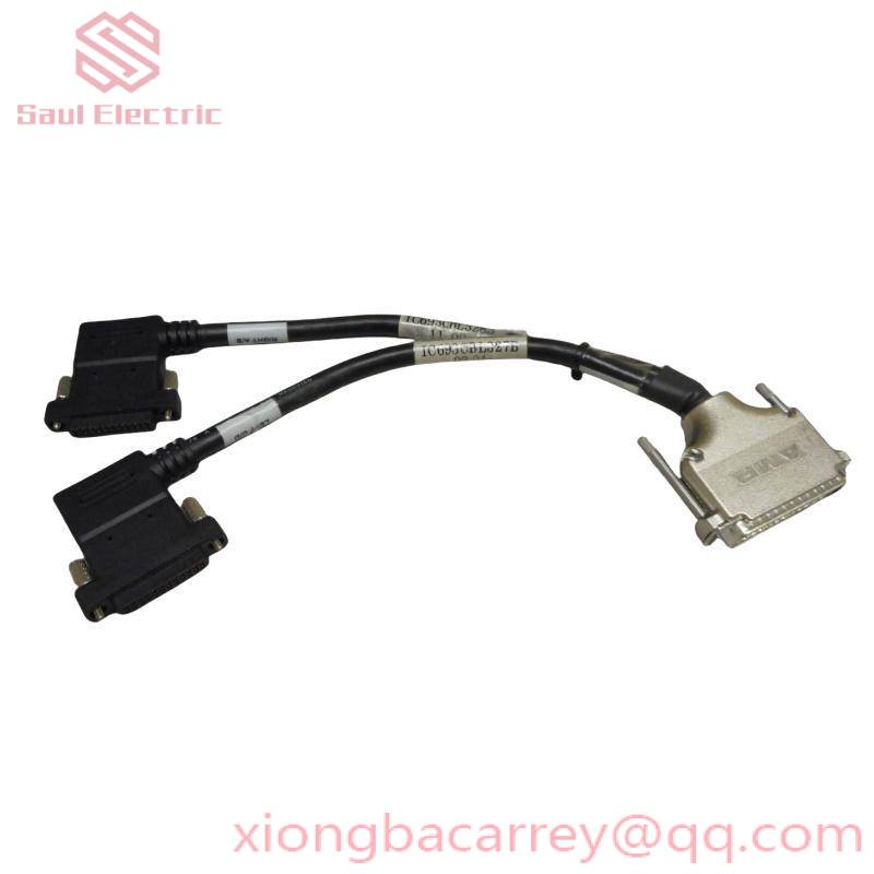 Emerson IC693CBL328RX3i Accessory Cable - Right Side, 24 Pin 90 Degree Connector, 3 Meter