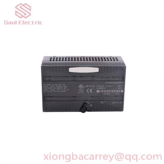 GE IC200ALG326 Analog Output Module - Industrial Automation Control