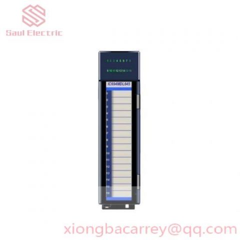 GE IC693ACC-337 High-Performance Analog Input Module