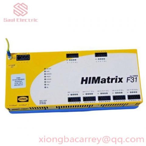 HIMA F3102 Himatrix F3102 Safety-related Controller
