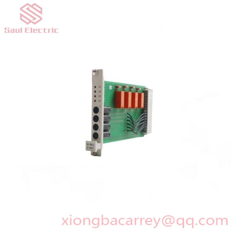 HIMA 4-Channel Relay Module F34304 for Industrial Automation Control