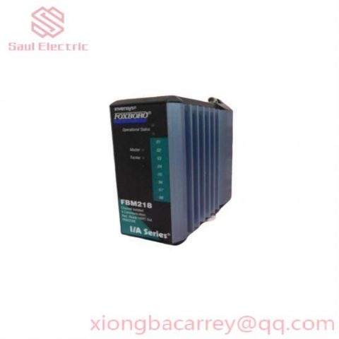 FOXBORO FBM218 P0922VW High-Performance Process Control Module