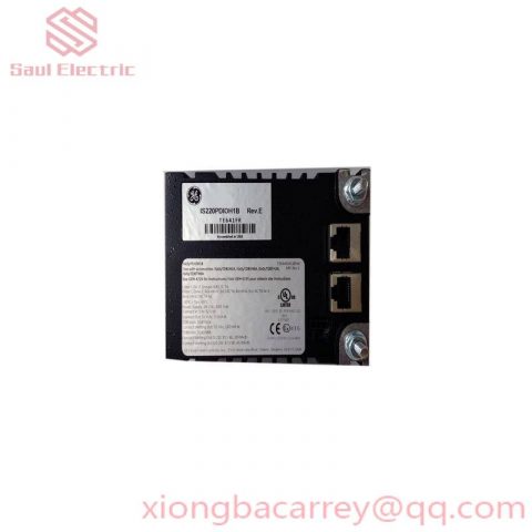 GE IS220PGENH1A, REV E Advanced Turbine Control Board