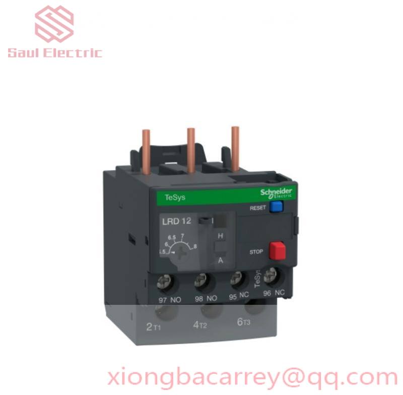 Schneider Electric LRD12 Electric Thermal Overload Relay - Motor Protection Module