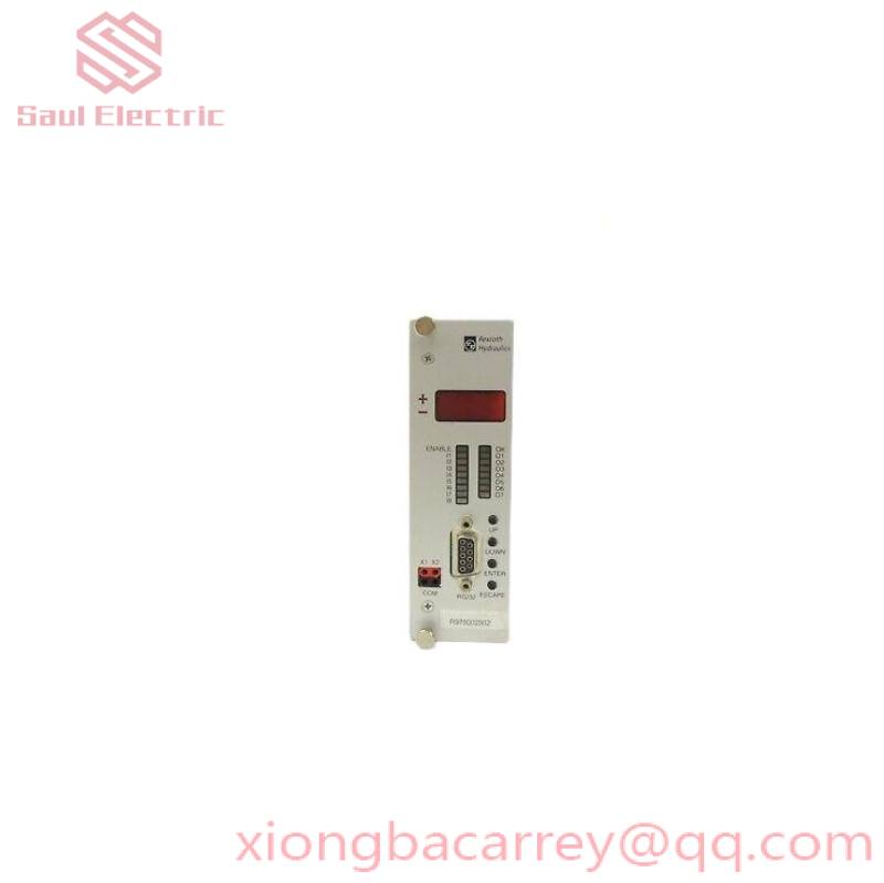 Bosch Rexroth R911263067 Servo Valve Module, Direct Drive, High Precision Control