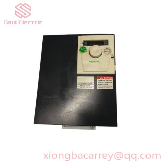 Schneider Electric ATV312 Display & Input Interface, Model ATV312HU22N4 - Variable Speed Drive Control