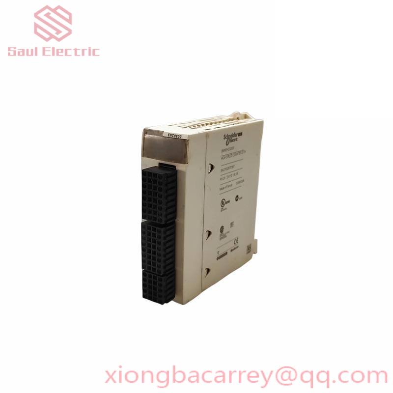 Schneider X80-D BMXEHC0200 Dual-Channel High-Speed Counter Module, 60KHz, 2x24VDC Inputs/2x Transistor Outputs, PWM & 8 Counting/Measuring Modes, Terminal Block BMXXTSHSC20