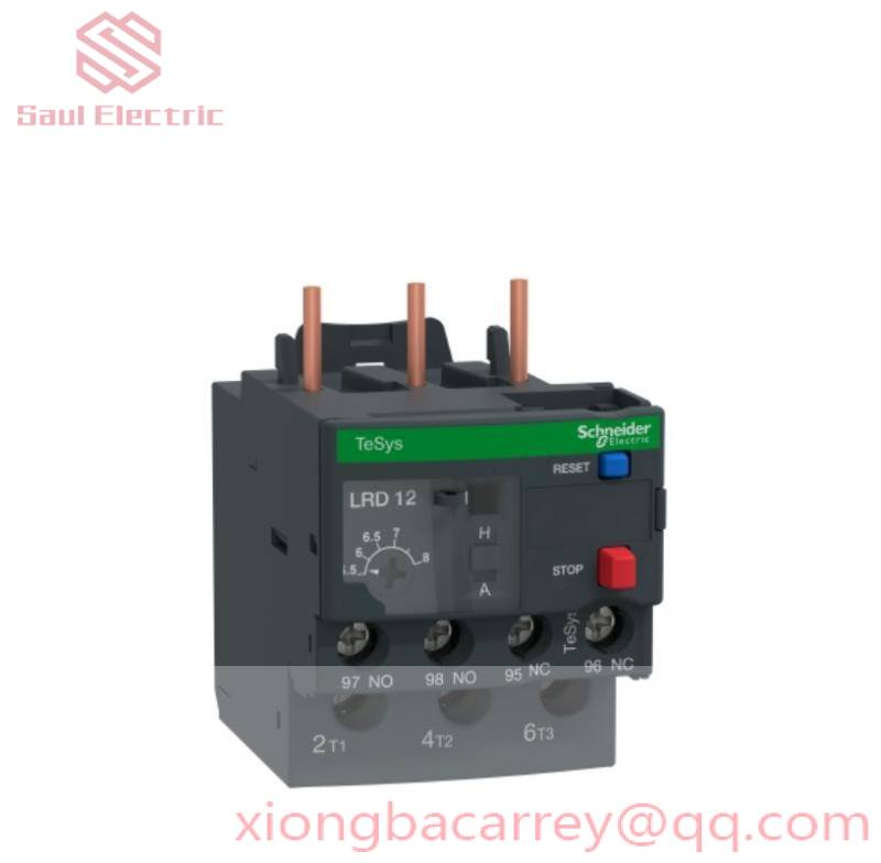 Schneider Electric LRD12 Electric Thermal Overload Relay - Motor Protection Module
