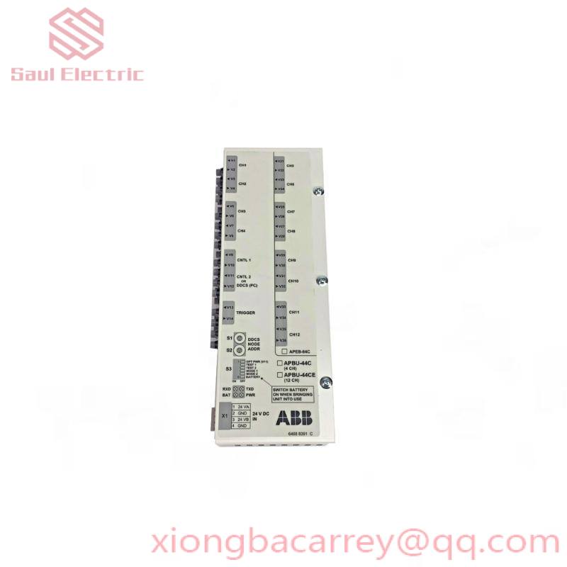 ABB APBU-44C 64669982 Power Supply Module