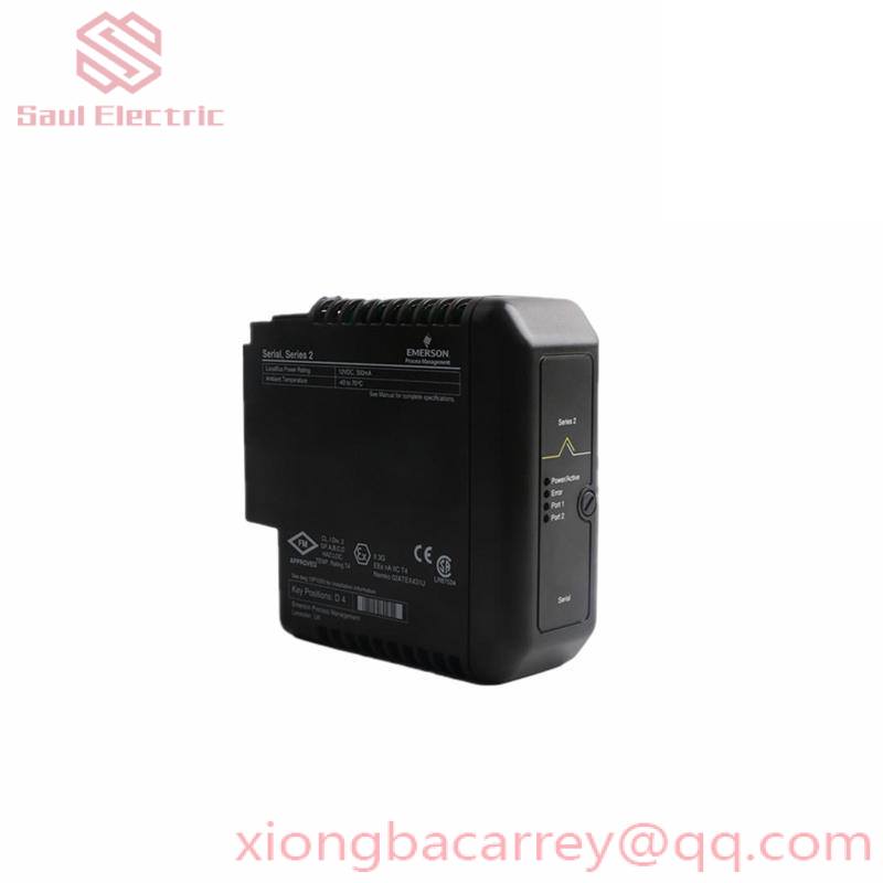 Emerson CCJ1A2-015-001-00 Control Module, Optimized for Industrial Automation