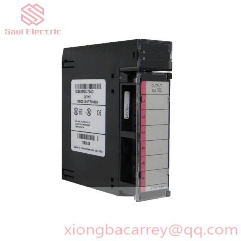 Emerson IC693MDL734 Discrete Output Module, 6-Point, 125 Vdc