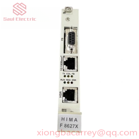 HIMA F8627 Controller Module, Industrial Automation Component