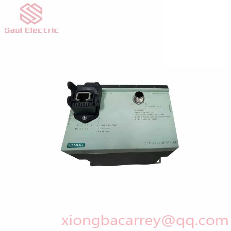 Siemens IWLAN RR Ethernet Client Module Scalance W747-1RR, IEEE 802.11b/g/a/h