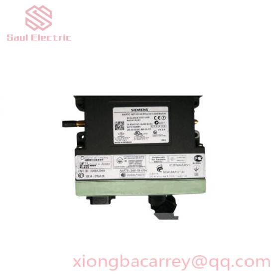 Siemens IWLAN RR Ethernet Client Module Scalance W747-1RR, IEEE 802.11b/g/a/h