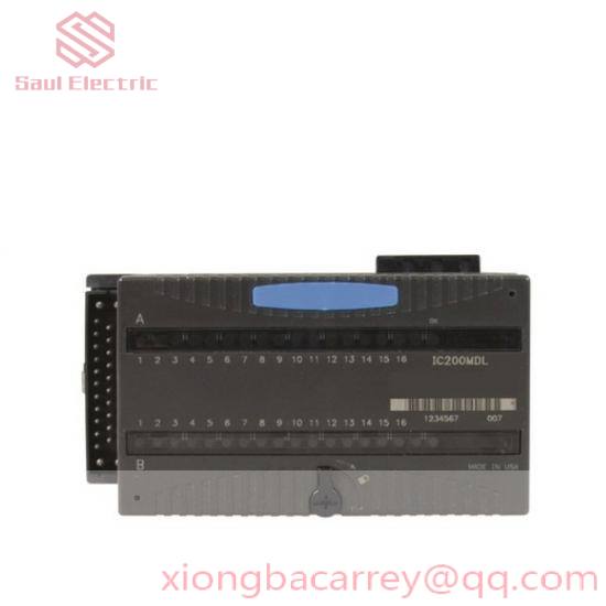 GE IC670CBL001 High Performance I/O Carrier Module
